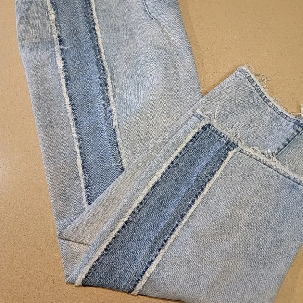 DO+BE High Waisted Wide Leg Cropped Jeans - Picture 10 of 16
